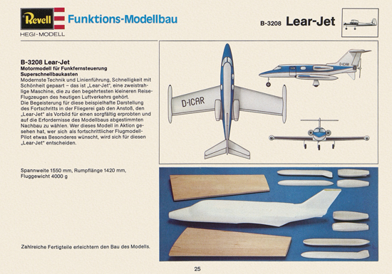 Revell Funktions-Modellbau 1978