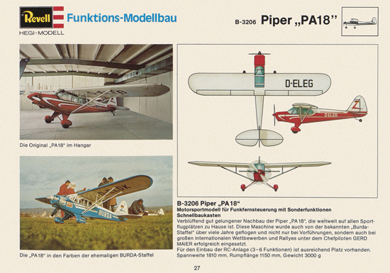 Revell Funktions-Modellbau 1978