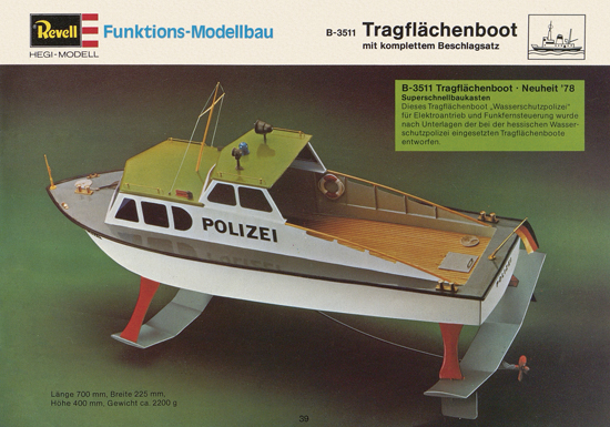 Revell Funktions-Modellbau 1978