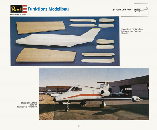 Revell Katalog Funktionsmodellbau 1978-1979