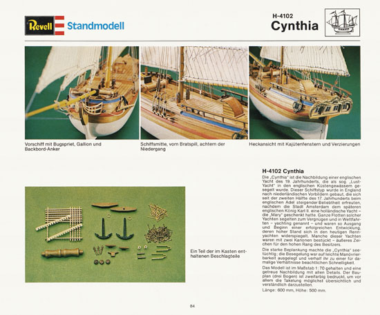 Revell Katalog Funktionsmodellbau 1978-1979