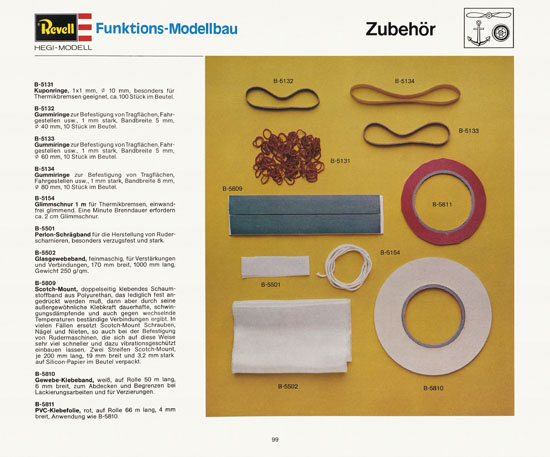 Revell Katalog Funktionsmodellbau 1978-1979