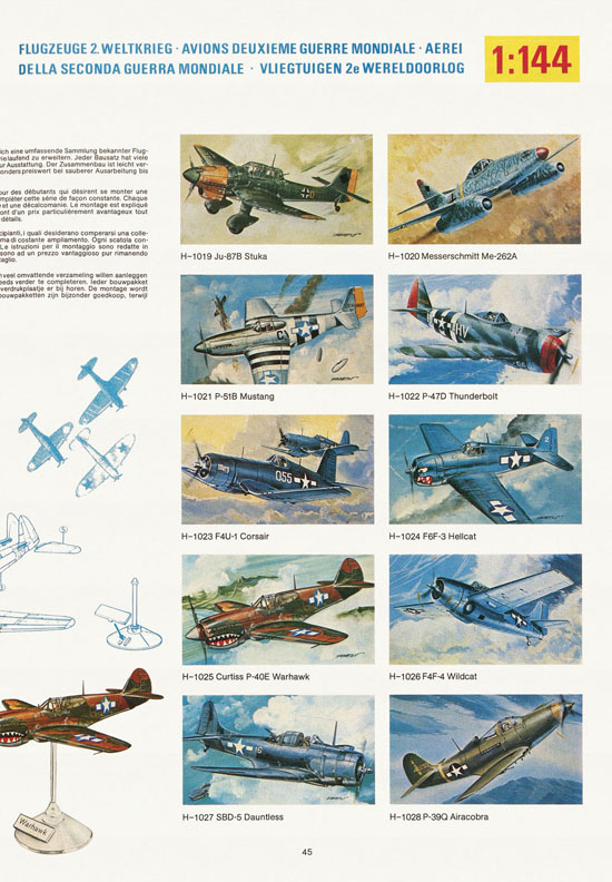 Revell Hobby Katalog 1974