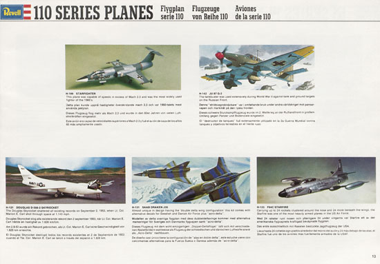 Revell Model Kit Catalogue 1976-1977