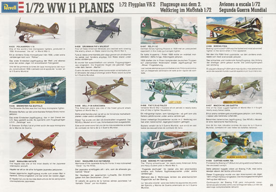 Revell Model Kit Catalogue 1976-1977