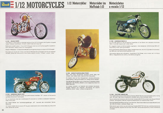 Revell Model Kit Catalogue 1976-1977