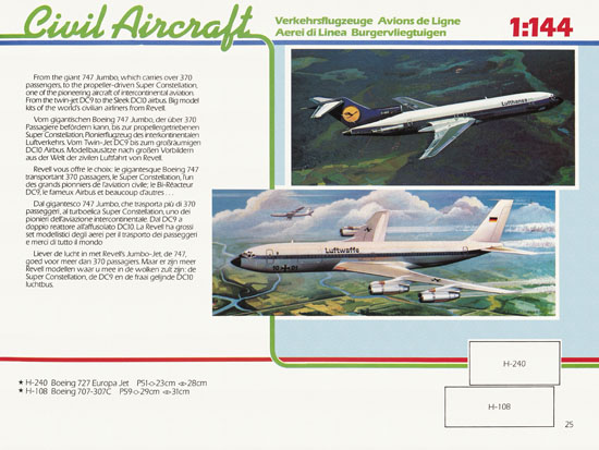 Revell Katalog 1979