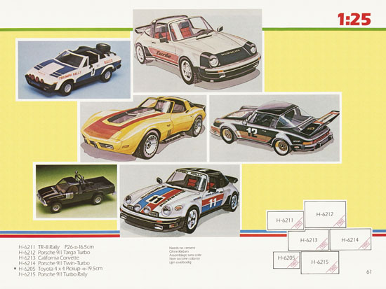 Revell Katalog 1979