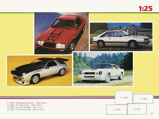 Revell Katalog 1979