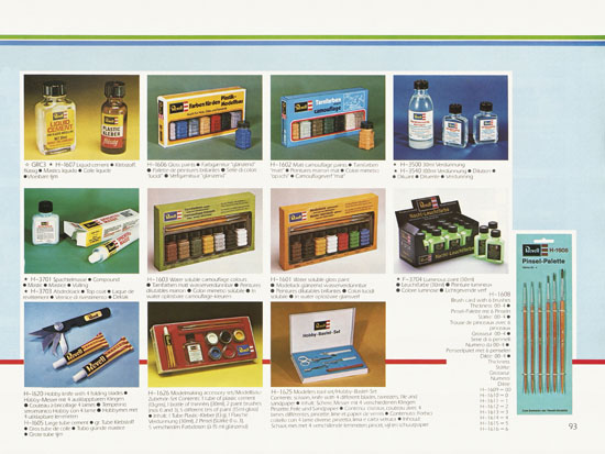 Revell Katalog 1979