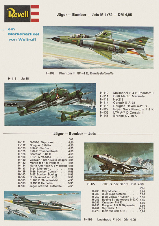 Revell Prospekt 1971