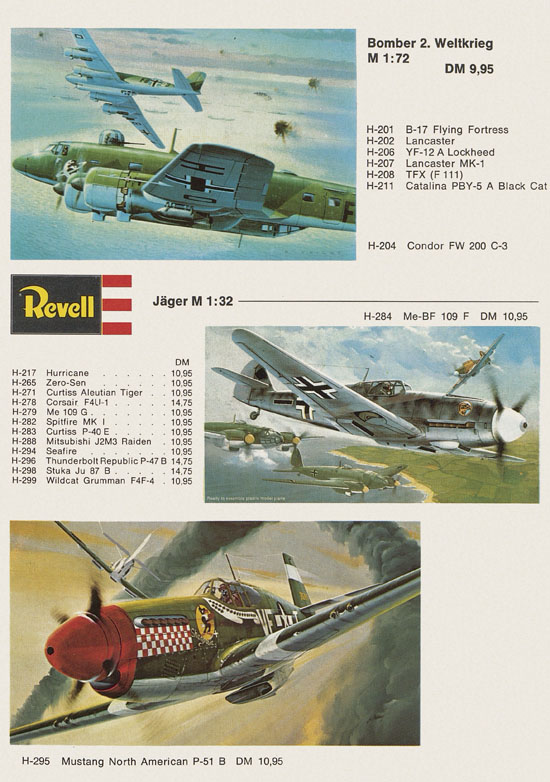 Revell Prospekt 1971