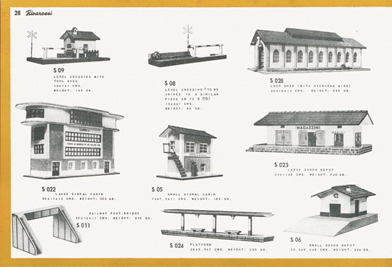 Rivarossi Katalog 1954