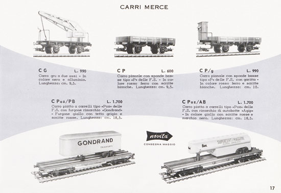 Rivarossi Katalog 1959