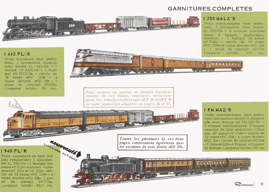 Rivarossi Katalog 1960