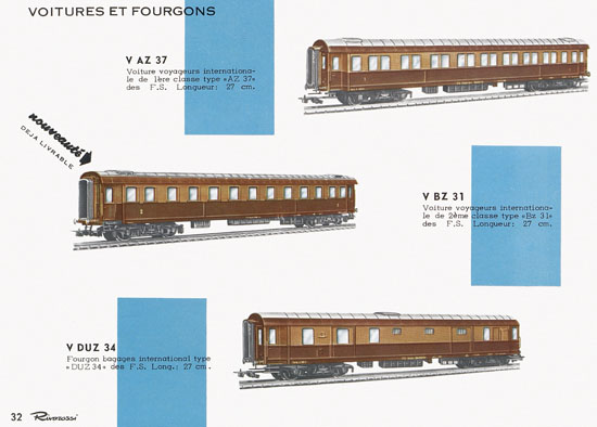 Rivarossi Katalog 1960