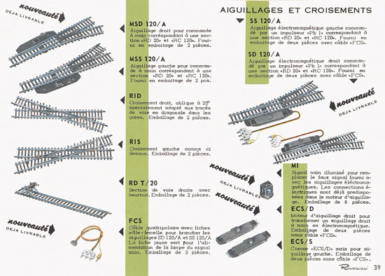 Rivarossi Katalog 1960