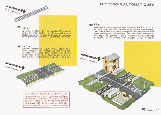 Rivarossi Katalog 1960