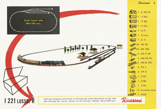 Rivarossi catalogue 1956