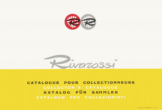 Rivarossi catalogo 1959