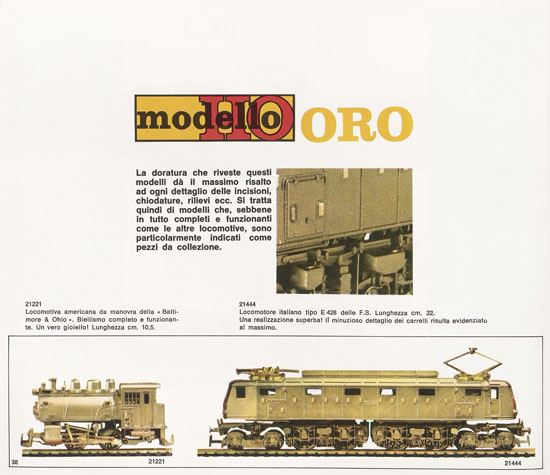 Rivarossi catalogo 1971-1972