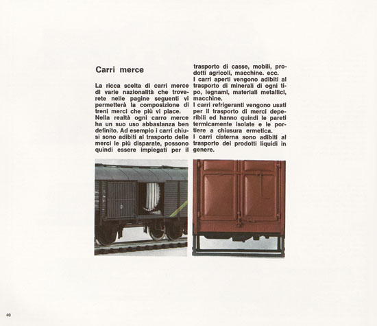 Rivarossi catalogo 1971-1972