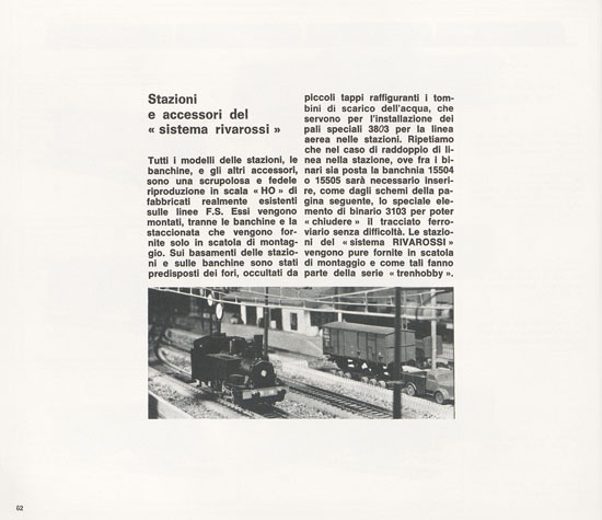 Rivarossi catalogo 1971-1972