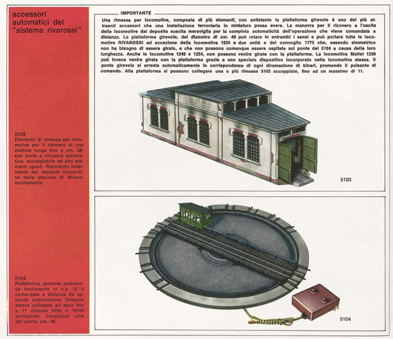 Rivarossi catalogo 1971-1972