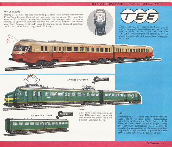 Rivarossi Catalogue 1962-1963