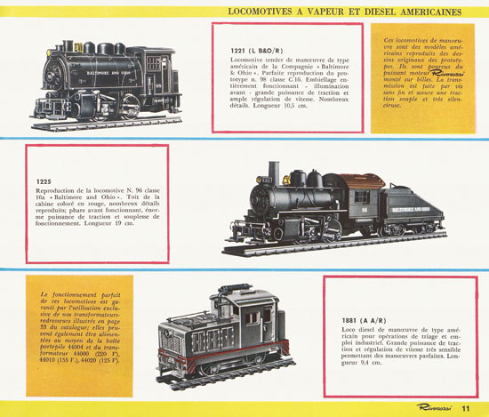 Rivarossi Catalogue 1962-1963