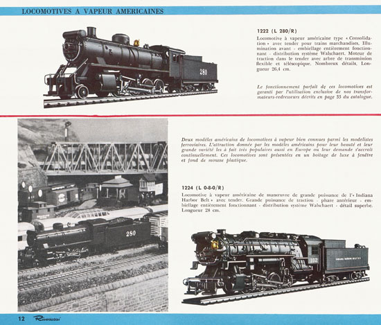 Rivarossi Catalogue 1962-1963