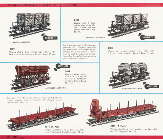 Rivarossi Catalogue 1962-1963