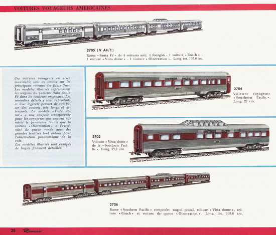 Rivarossi Catalogue 1962-1963