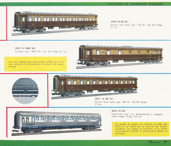 Rivarossi Catalogue 1962-1963