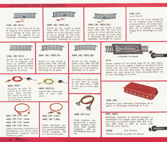 Rivarossi Catalogue 1962-1963