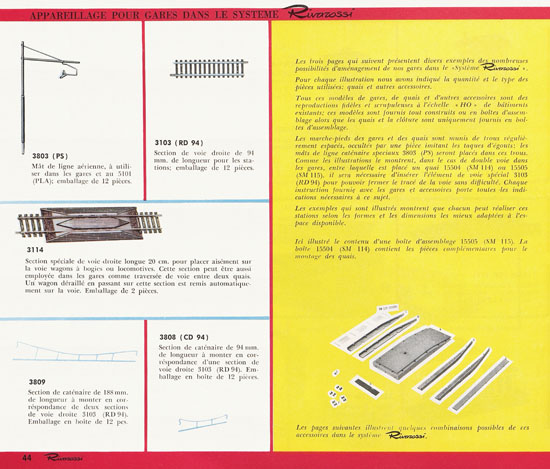 Rivarossi Catalogue 1962-1963