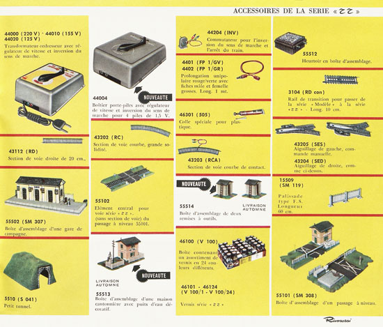 Rivarossi Catalogue 1962-1963