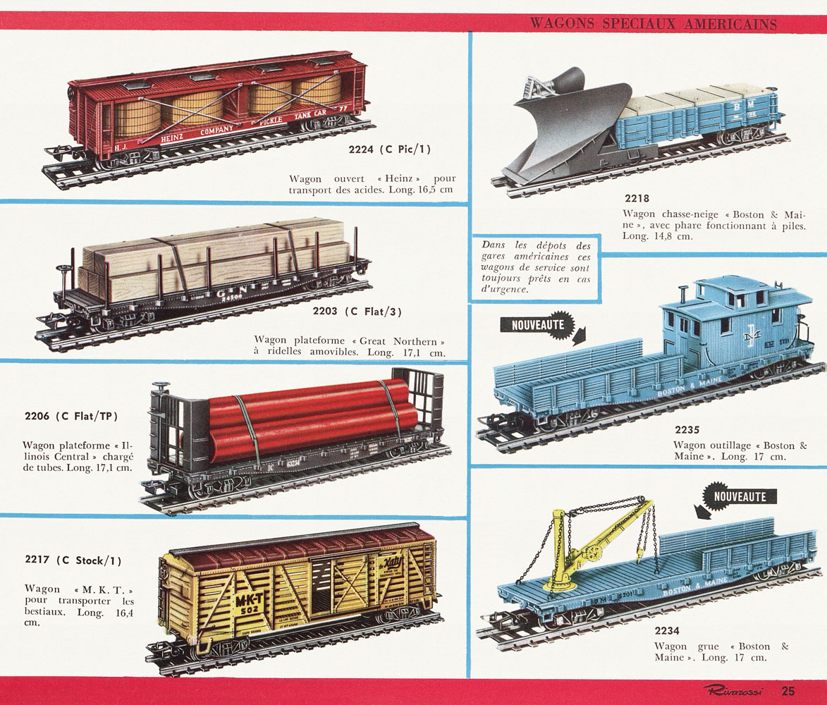 conradantiquario Katalogarchiv Rivarossi Catalogue 19621963