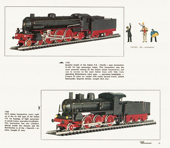 Rivarossi catalogue 1970-1971