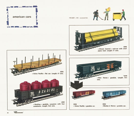 Rivarossi catalogue 1970-1971