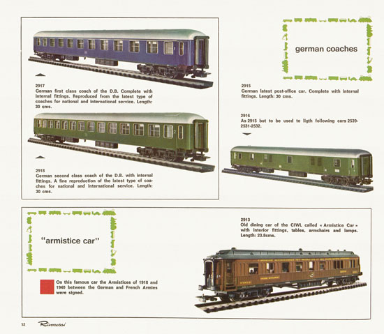 Rivarossi catalogue 1970-1971