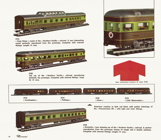 Rivarossi catalogue 1970-1971