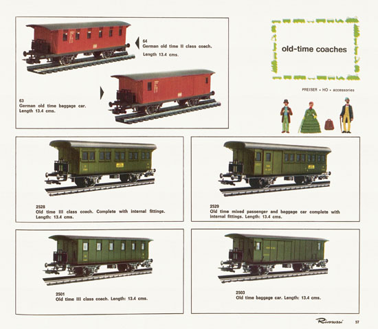 Rivarossi catalogue 1970-1971