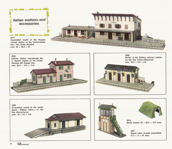 Rivarossi catalogue 1970-1971