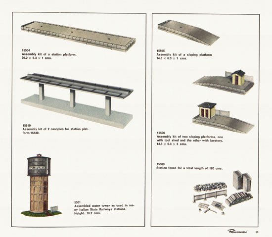 Rivarossi catalogue 1970-1971