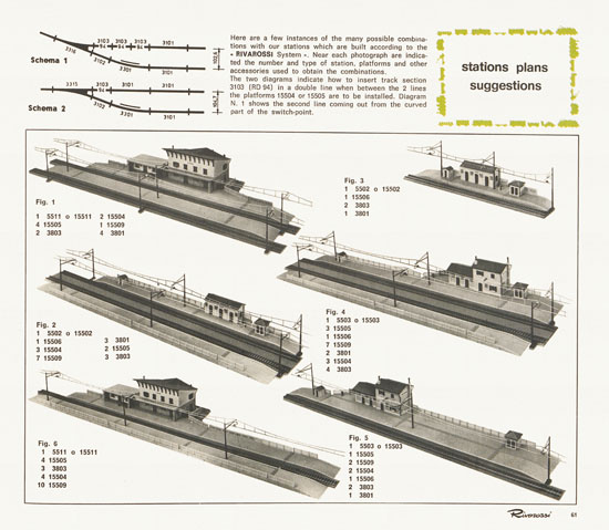 Rivarossi catalogue 1970-1971