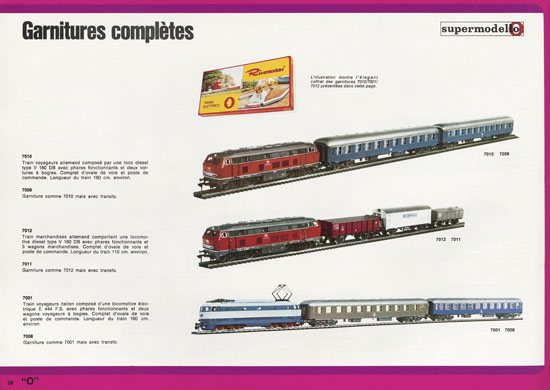 Rivarossi Catalogue des nouveautés et des garnitures 1976