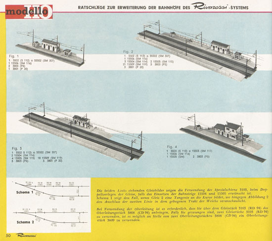 Rivarossi Katalog 1964-1965