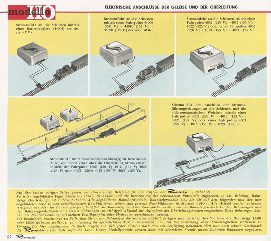 Rivarossi Katalog 1964-1965