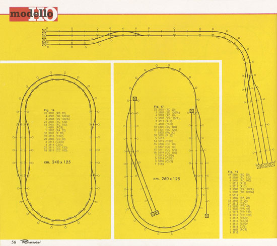 Rivarossi Katalog 1964-1965